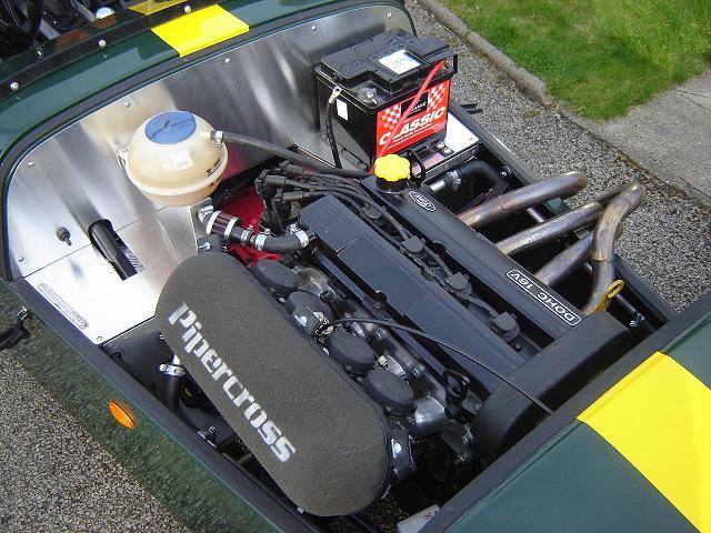 finished engine bay